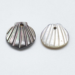 Black Lip Shell Charms&nbsp;X-SSHEL-S260-097A