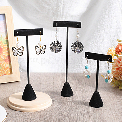 6Pcs 3 Styles T Shaped Alloy Earring Display Stand&nbsp;EDIS-SC0001-05