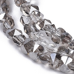 Electroplate Glass Beads Strands&nbsp;EGLA-L021-PL03