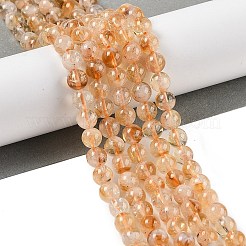 Heated Natural Citrine Bead Strands&nbsp;G-P466-01D
