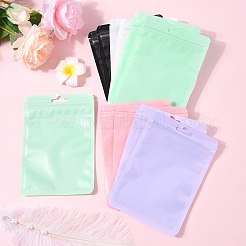 60Pcs 5 Colors Plastic Packaging Yin-yang Resealable Bags&nbsp;OPP-FS0001-20