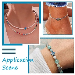 15Pcs 5 Styles Rack Plating Rainbow Color Alloy Beads&nbsp;FIND-YW0006-10