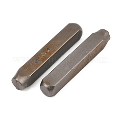 (Defective Closeout Sale) Iron Seal Stamps Set&nbsp;AJEW-XCP0003-58