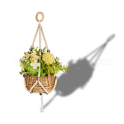 Wooden Plant Rack&nbsp;AJEW-WH20816-032C