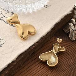 304 Stainless Steel Stud Earrings&nbsp;STAS-Z112-21G