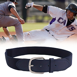 1Pc Imitation Leather & Polyester Elastic Softball Belts&nbsp;AJEW-CL0001-37A