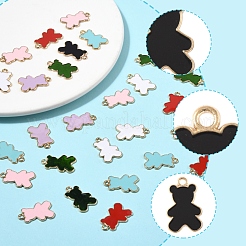 36Pcs Alloy Enamel Pendants&nbsp;ENAM-FS0002-88G