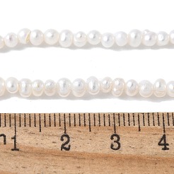 Natural Cultured Freshwater Pearl Beads Strands&nbsp;PEAR-I007-07G-01B