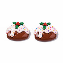 Christmas Theme Opaque Resin Decoden Cabochons&nbsp;CRES-N021-119