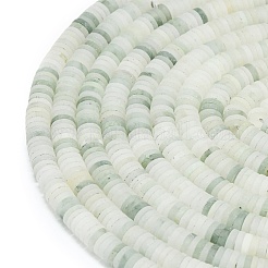 Natural Tianshan Cui Quartzite Beads Strands&nbsp;G-P575-B15-6x1mm