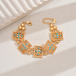 Stylish Alloy Resin Link Bracelets for Women&nbsp;MM5858-1