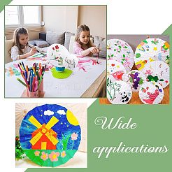 14Pcs 3 Styles DIY Blank Craft Paper Umbrella&nbsp;DIY-CA0003-55