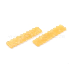 Acrylic Rectangle with Lace Cabochons&nbsp;FIND-B003-04