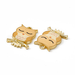 Painted Alloy Pendants&nbsp;LS-PALLOY-P288-01G-03