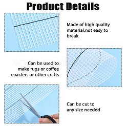 Polyester Carpet Crochet Mesh Fabric&nbsp;AJEW-WH0481-751