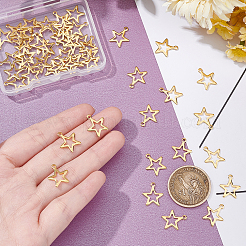 50Pcs 304 Stainless Steel Charms&nbsp;STAS-UN0029-14