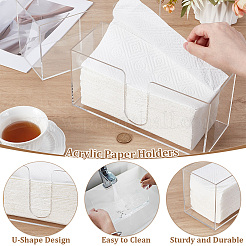 4Pcs Acrylic Paper Holders&nbsp;AJEW-WA0003-33