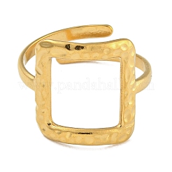 304 Stainless Steel Adjustable Ring for Women&nbsp;RJEW-U014-02G