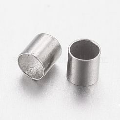 Brass Crimp Beads&nbsp;KK-L021-P