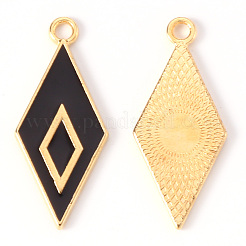 Alloy Enamel Pendants&nbsp;X-ENAM-N054-34F-RS