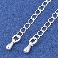 Brass Curb Chain Extender&nbsp;KK-L265-03S