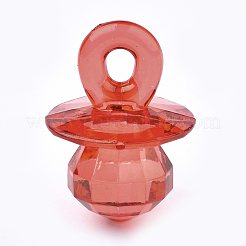 Transparent Acrylic Pendants&nbsp;TACR-S149-09