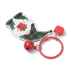 Christmas Acrylic & Resin Pendant Decoration&nbsp;HJEW-JM04303-02