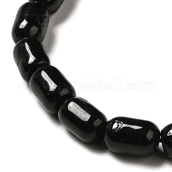 Natural Black Tourmaline Beads Strands&nbsp;G-G980-22