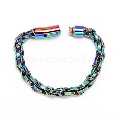 304 Stainless Steel Rope Chain Bracelets for Men Women&nbsp;FS-WG363AE-05
