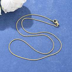 Brass Serpentine Chains Necklace for Women&nbsp;NJEW-P265-14G
