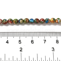 Dyed Natural Imperial Jasper Beads Strands&nbsp;G-Q161-A02-01