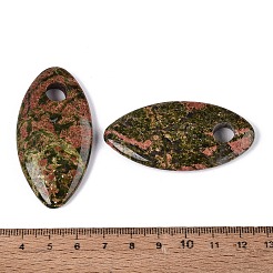 Natural Unakite Big Pendants&nbsp;G-Q601-26A