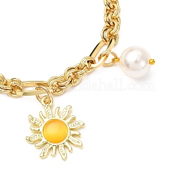 Cat Eye Charm Bracelets&nbsp;BJEW-JB12420-02