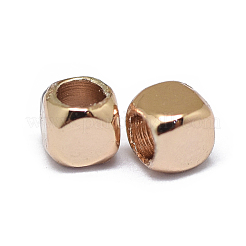 Rack Plating Brass Spacer Beads&nbsp;X-KK-F801-11-RG