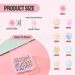 225Pcs 9 Colors Anti-Tarnish Electroplate Glass Beads&nbsp;GLAA-TA0004-09