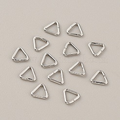 Brass Triangle Linking Ring&nbsp;KK-WH0031-08P