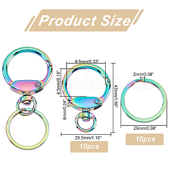 10Pcs Zinc Alloy Swivel Clasps&nbsp;FIND-PH0009-03