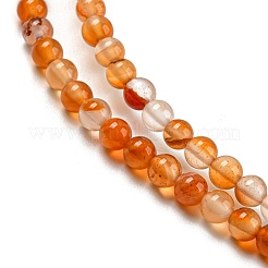 Natural Agate Beads Strands&nbsp;G-F417-01-4mm