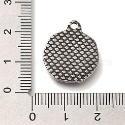 304 Stainless Steel Pendants&nbsp;STAS-P371-038AS