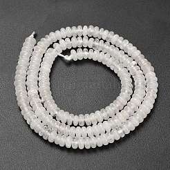 Natural Quartz Crystal Beads Strands&nbsp;G-L635-A08-4x2mm