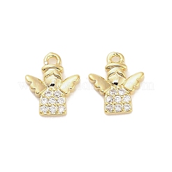 10Pcs Brass Charms&nbsp;KK-V006-05G-02