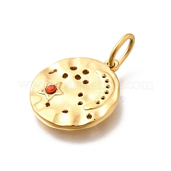 304 Stainless Steel Pendants&nbsp;STAS-R159-52G-02