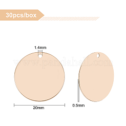 Brass Pendants&nbsp;KK-BC0002-04RG