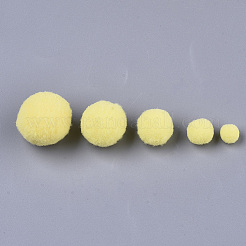 DIY Doll Craft Polyester High-elastic Pom Pom Ball&nbsp;AJEW-R093-01-A01