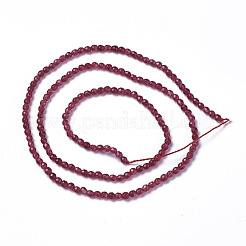 Natural White Jade Beads Strands&nbsp;G-F596-46C-3mm