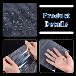 Rectangle PE Plastic Film Storage Bags&nbsp;ABAG-WH0044-98B