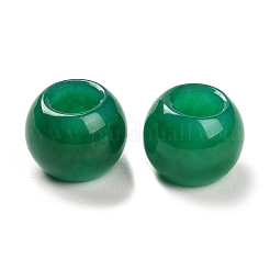 Natural Malaysia Jade Dyed European Beads&nbsp;G-R488-01A
