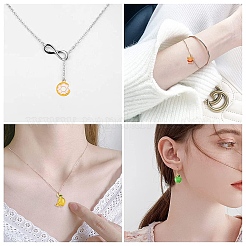 15Pcs 15 Styles Alloy Enamel Pendants&nbsp;ENAM-YW0004-44