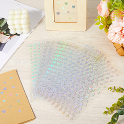 Laser PET Plastic Stickers&nbsp;DIY-CP0011-62A
