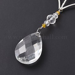 Teardrop Acrylic Beads Big Pendant Decorations&nbsp;LS-HJEW-D029-01P-D